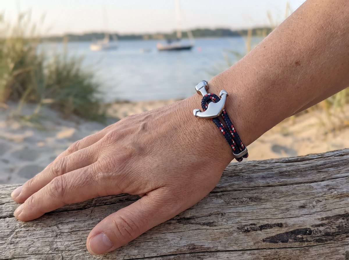 Meerbegleiter Ankerleine – Sylt am Handgelenk