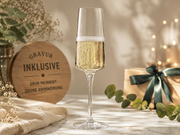 Champagnergläser mit gratis Gravur