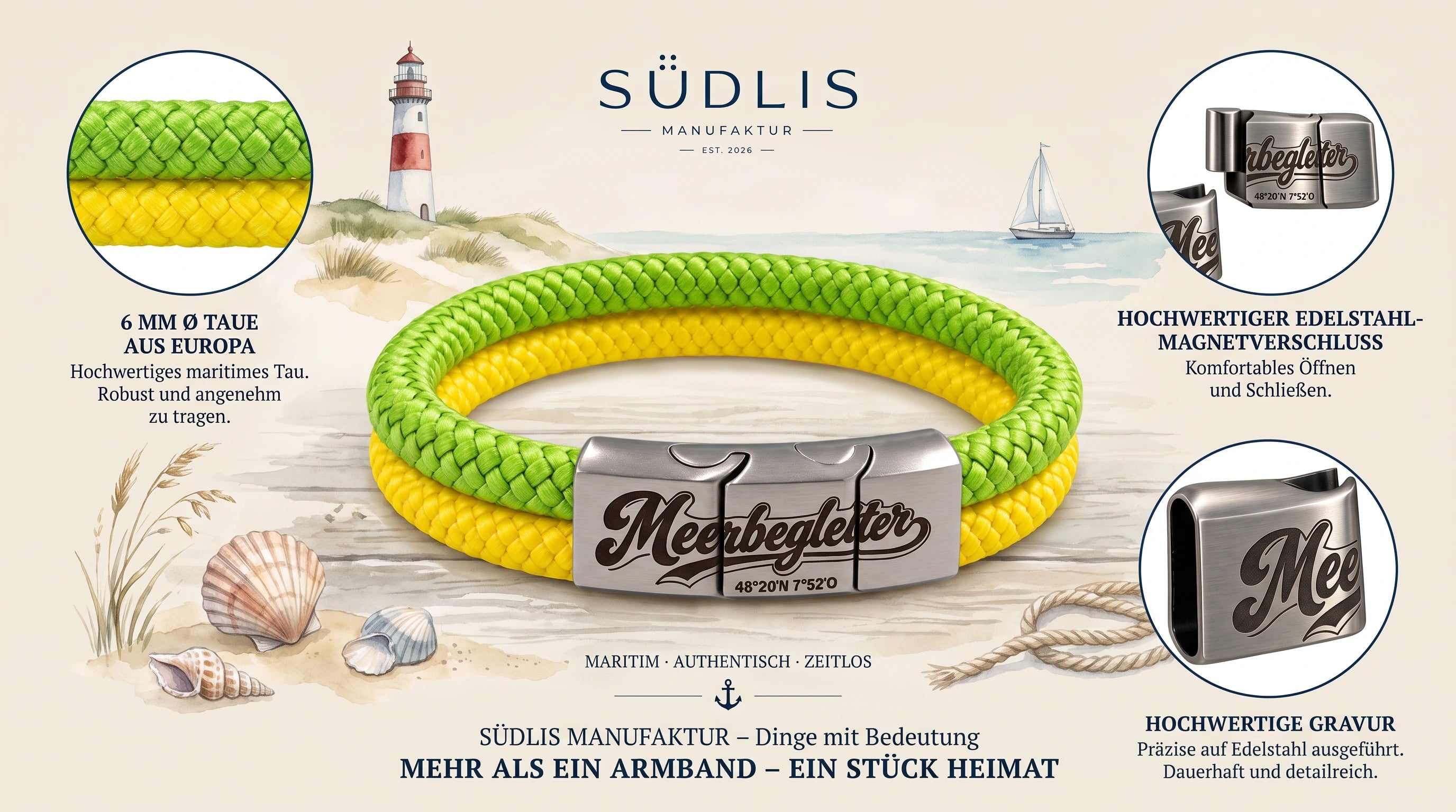 Dein Meerbegleiter im Detail